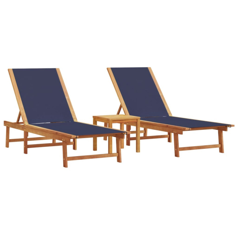 stradeXL Sun Loungers 2 pcs...