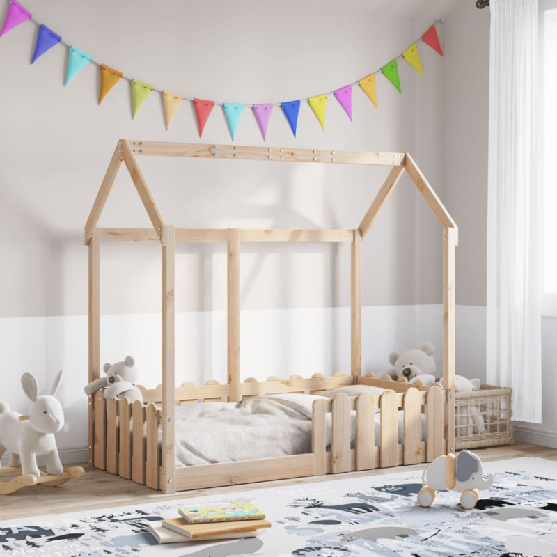 stradeXL Kids' House Bed...