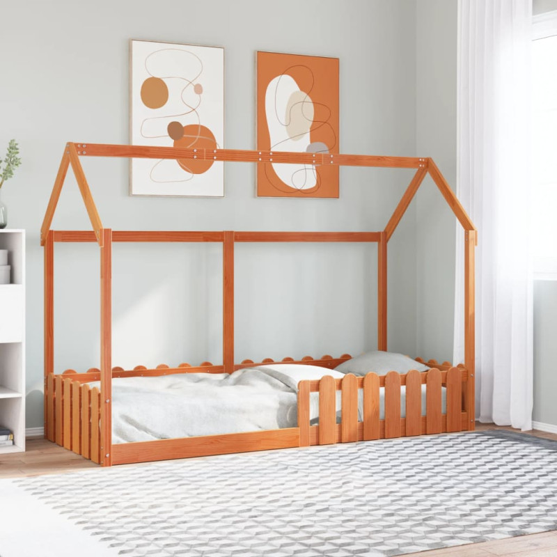 stradeXL Kids' House Bed...