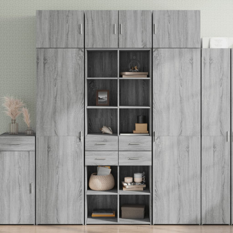 stradeXL Highboard Grey...