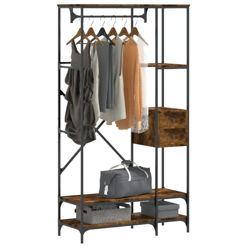 stradeXL Clothes Rack with...