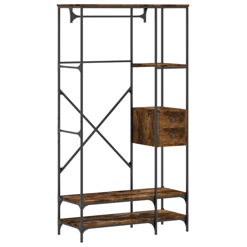 stradeXL Clothes Rack with...