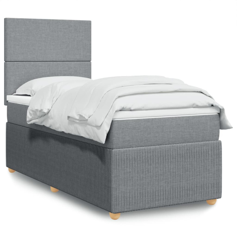 stradeXL Boxspringbett mit...