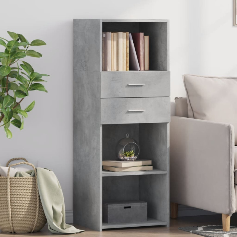 stradeXL Highboard Concrete...