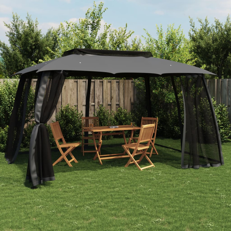 stradeXL Gazebo with Double...