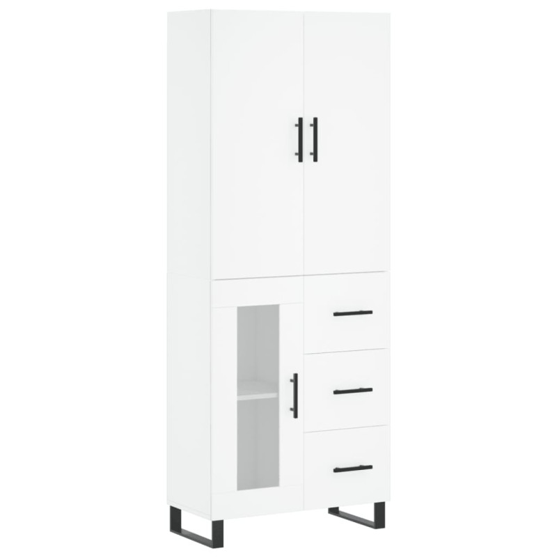 stradeXL Highboard Weiß...