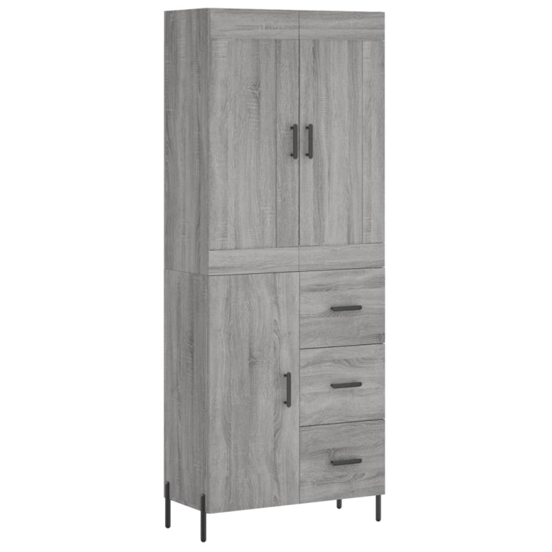 stradeXL Highboard Grau...