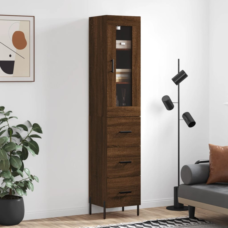 stradeXL Highboard Brown...