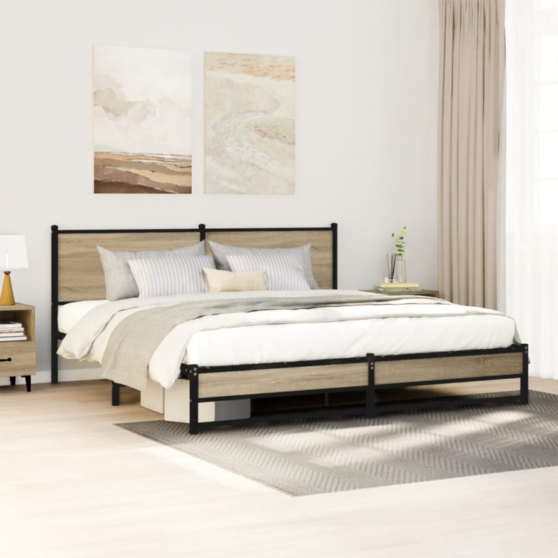 stradeXL Metal Bed Frame...