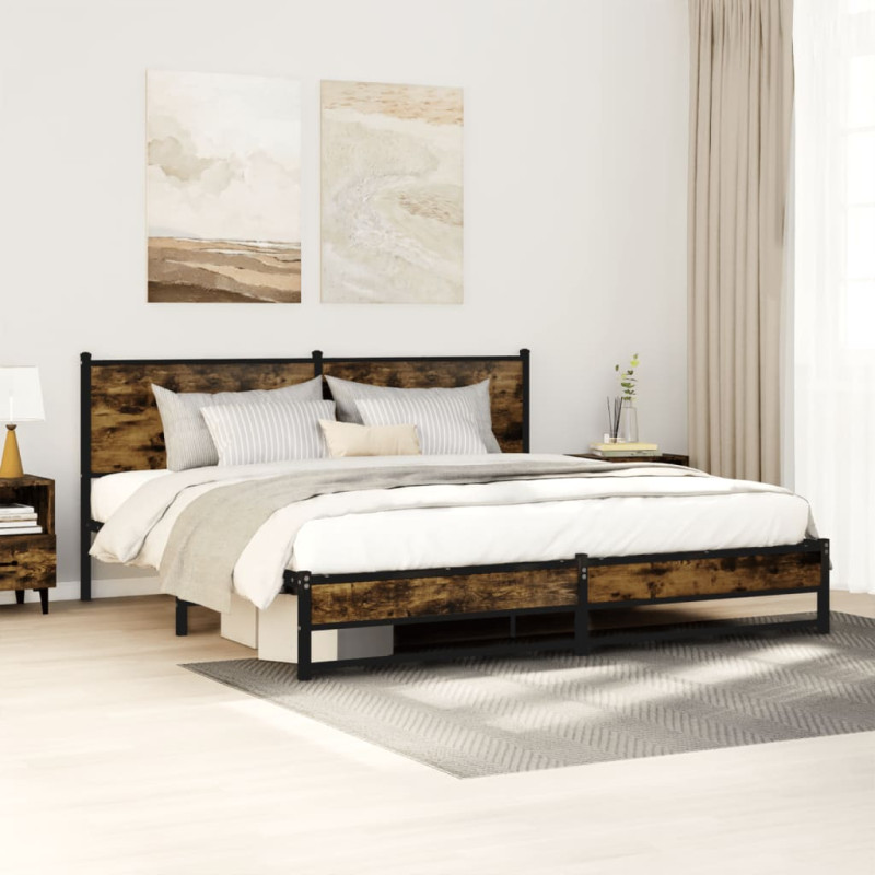 stradeXL Metal Bed Frame...