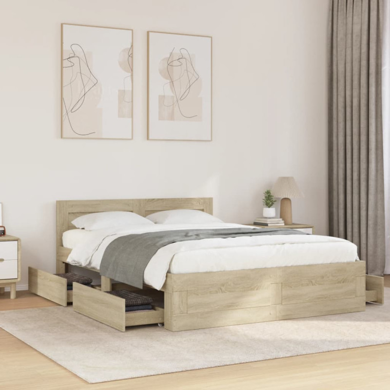 stradeXL Bed Frame with...