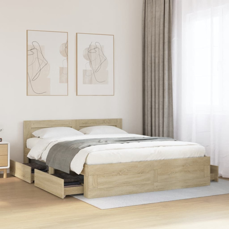 stradeXL Bed Frame with...