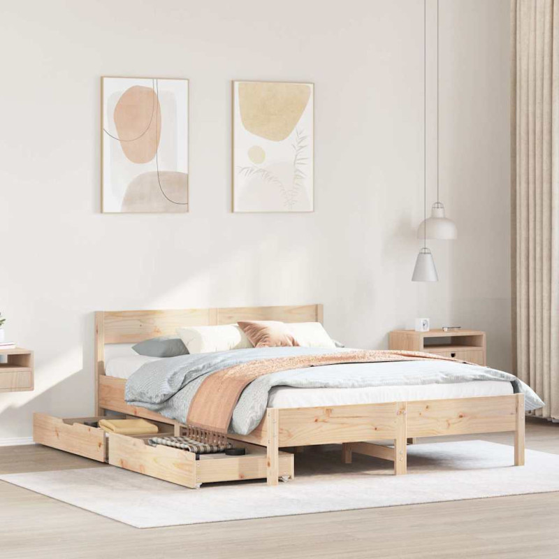 stradeXL Bed Frame without...