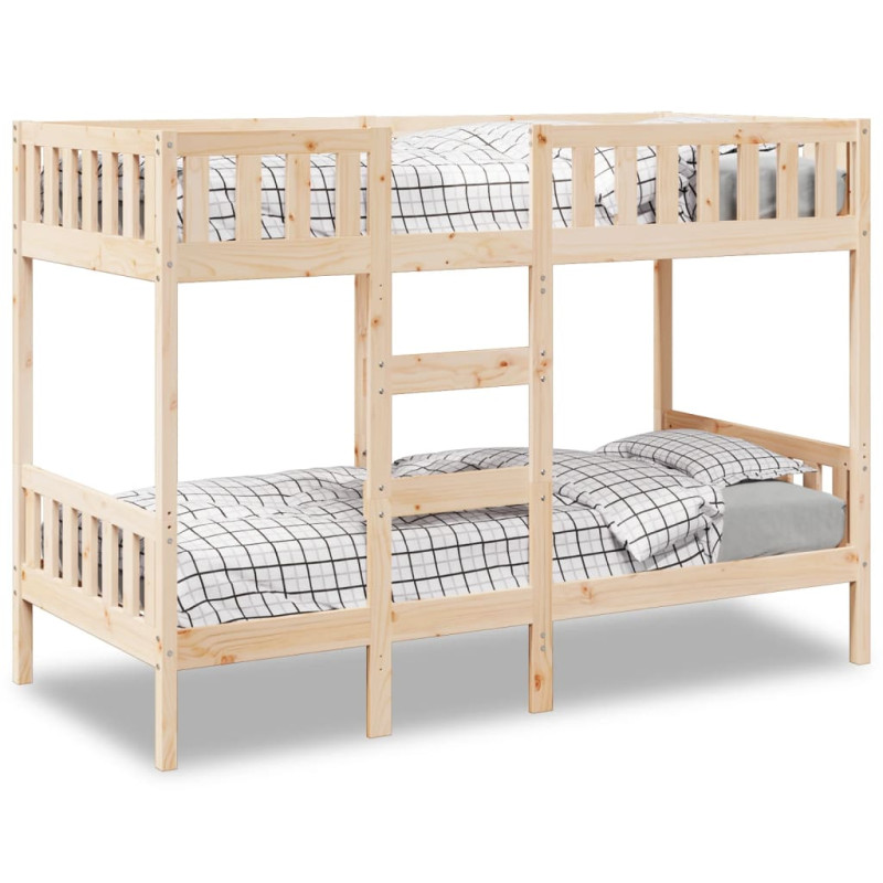 stradeXL Bunk Bed 90x190 cm...