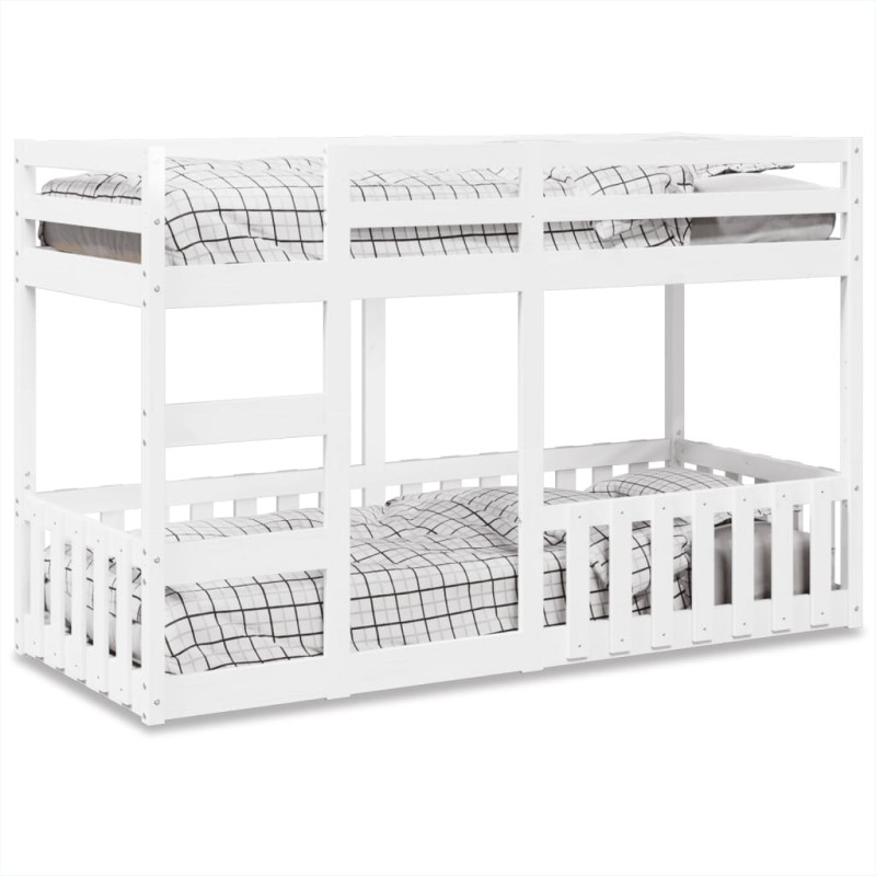 stradeXL Bunk Bed White...