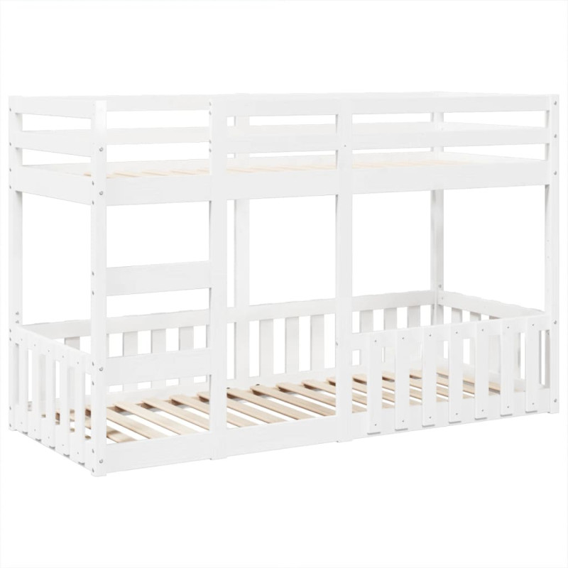 stradeXL Bunk Bed White...