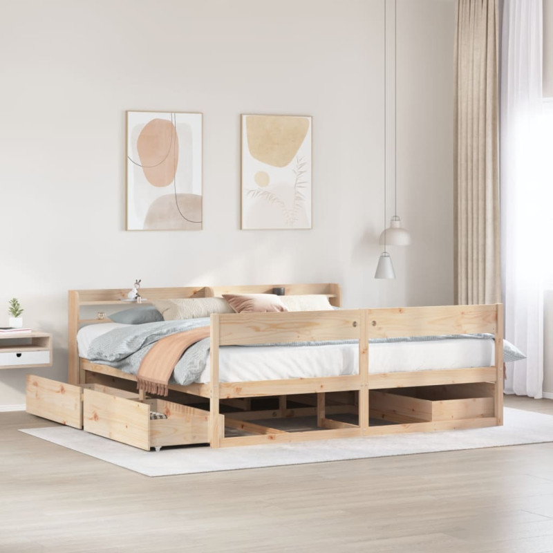 stradeXL Bed Frame without...