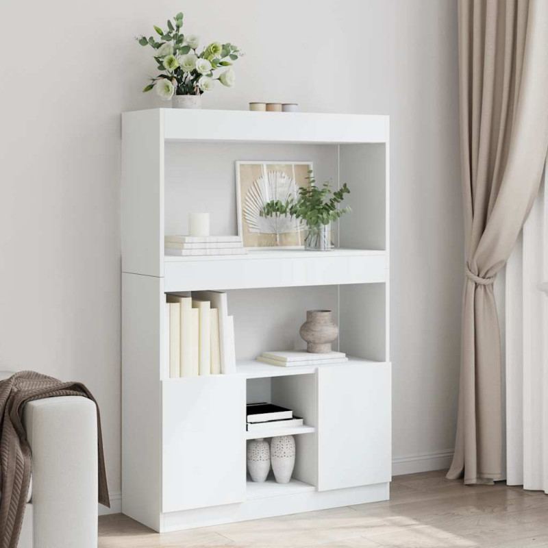 stradeXL Highboard White...