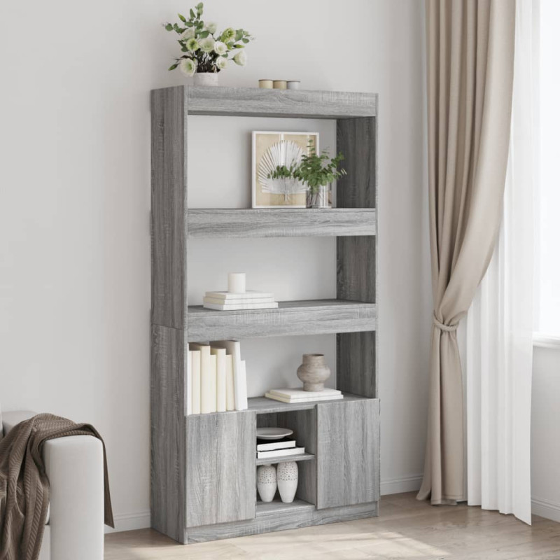 stradeXL Highboard Grau...