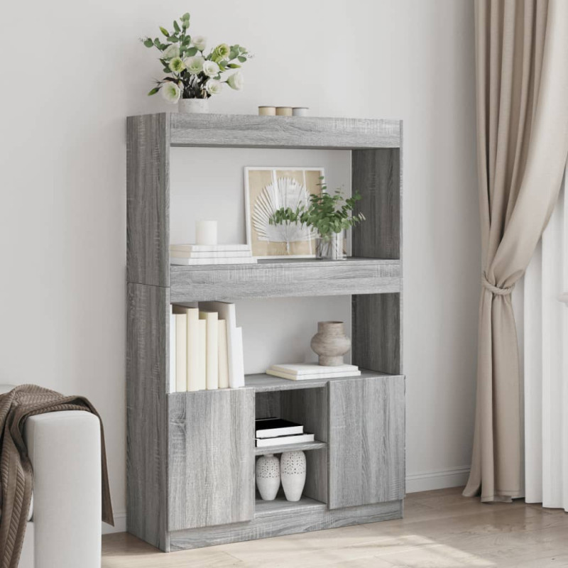 stradeXL Highboard Grau...