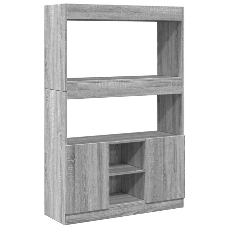 stradeXL Highboard Grau...