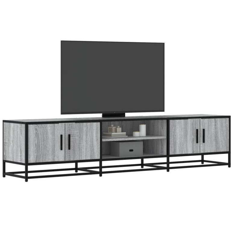 stradeXL TV Cabinet Grey...