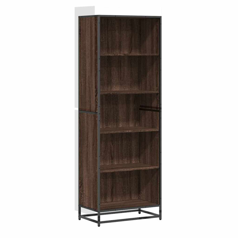 stradeXL Bookcase Brown Oak...