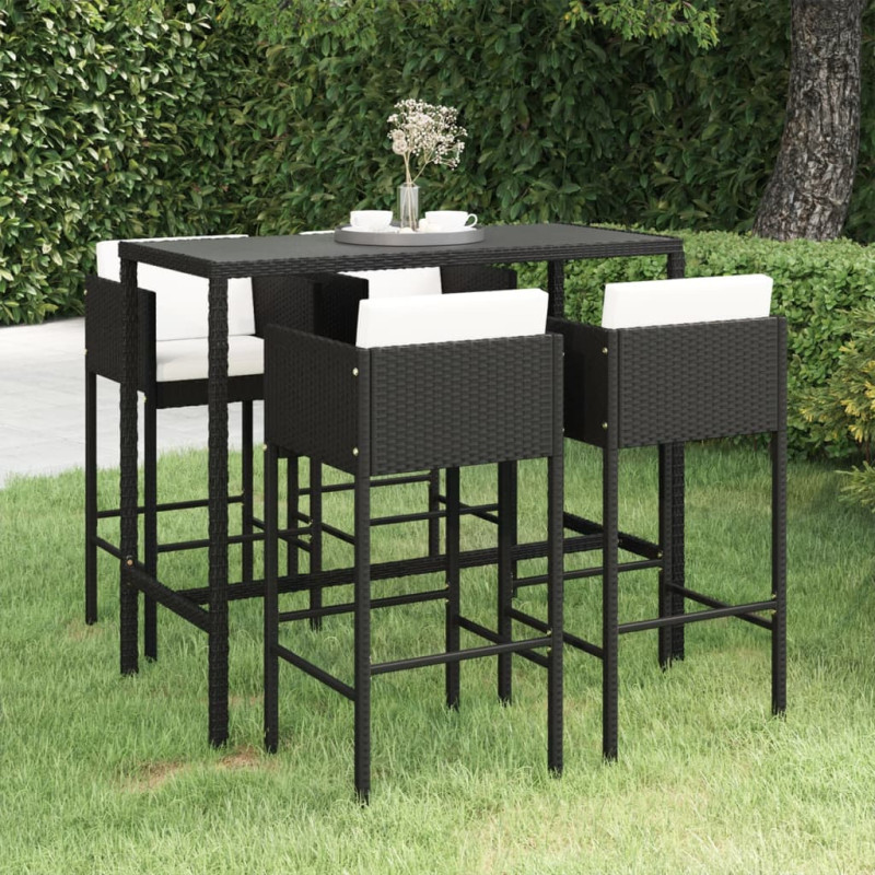 stradeXL 5 Piece Garden Bar...