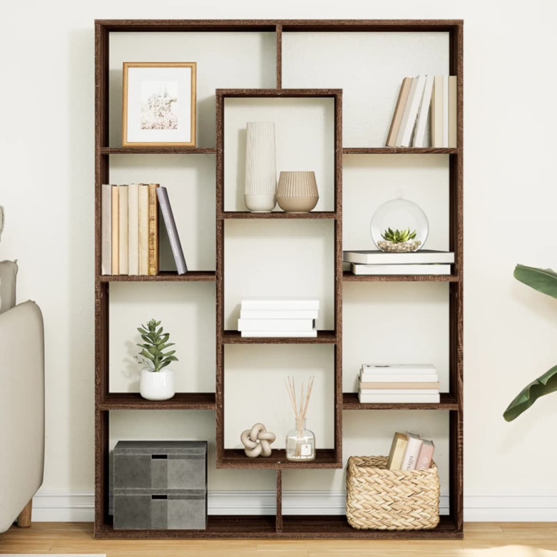 stradeXL Book Cabinet Brown...