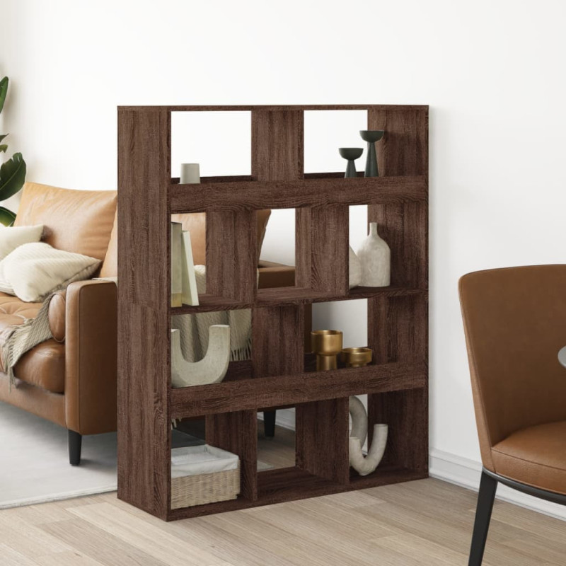 stradeXL Room Divider Brown...