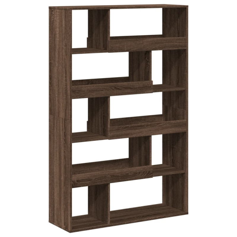 stradeXL Bookcase Brown Oak...