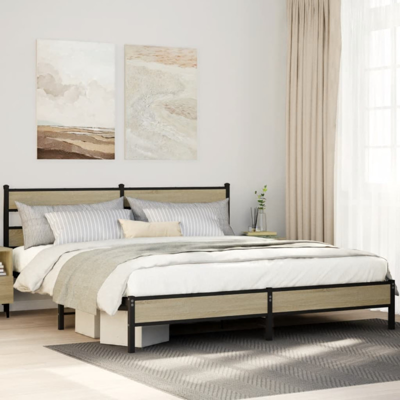 stradeXL Metal Bed Frame...