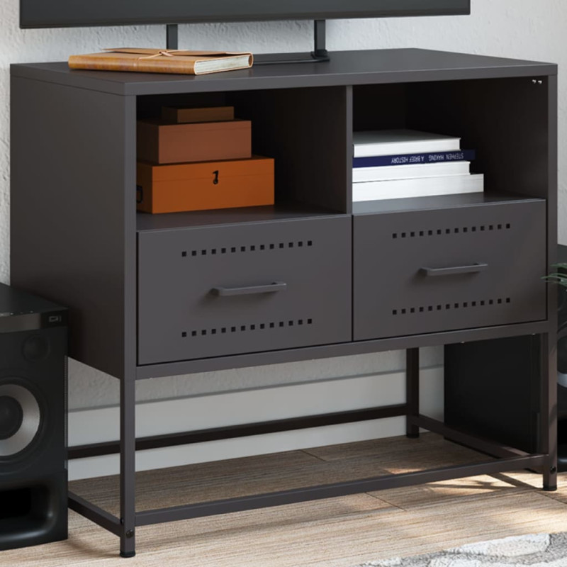 stradeXL TV Cabinet Black...