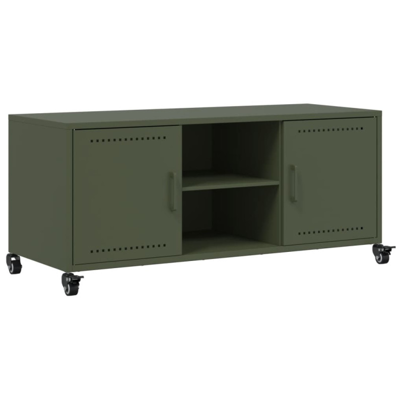 stradeXL TV Cabinet Olive...