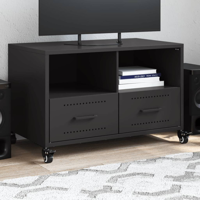 stradeXL TV Cabinet Black...