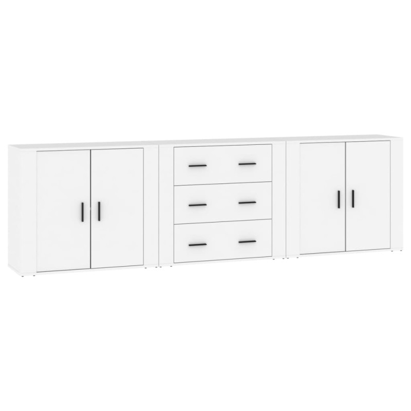 stradeXL Sideboards 3 pcs...