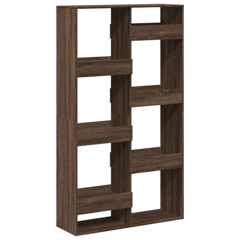 stradeXL Bookcase Brown Oak...