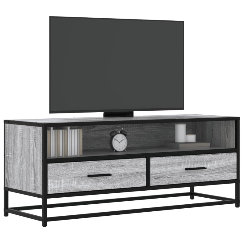 stradeXL TV Cabinet Grey...