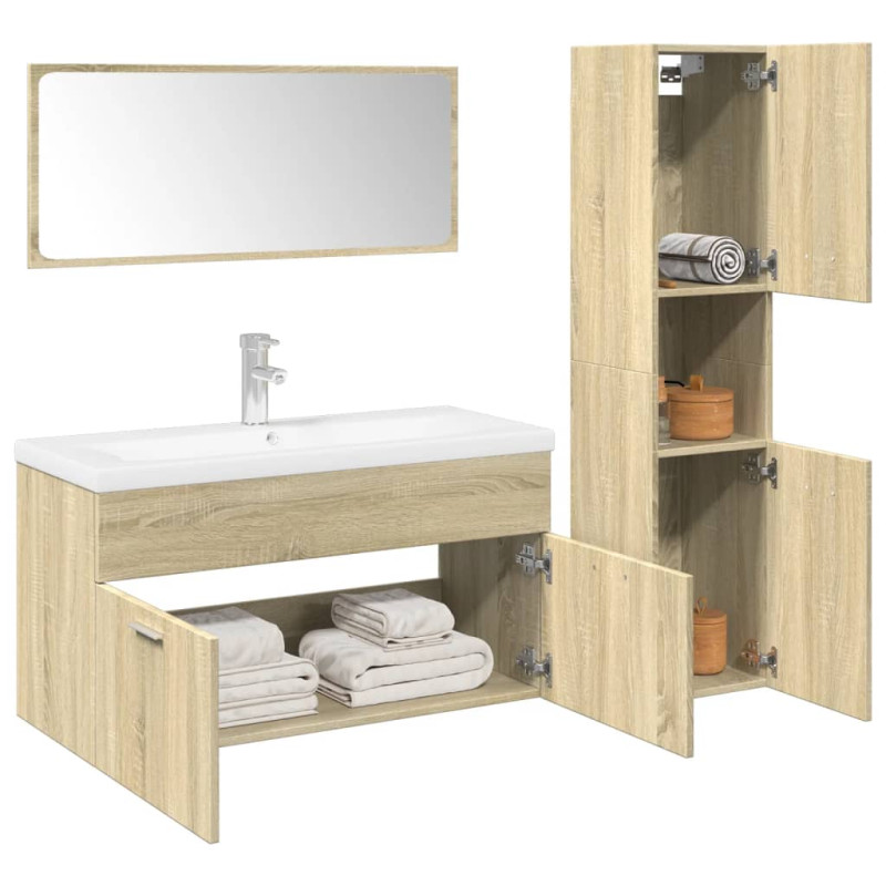 stradeXL 3 Piece Bathroom...