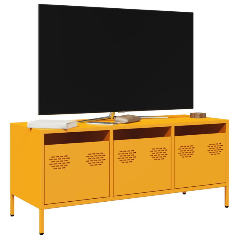 stradeXL TV Cabinet Mustard...