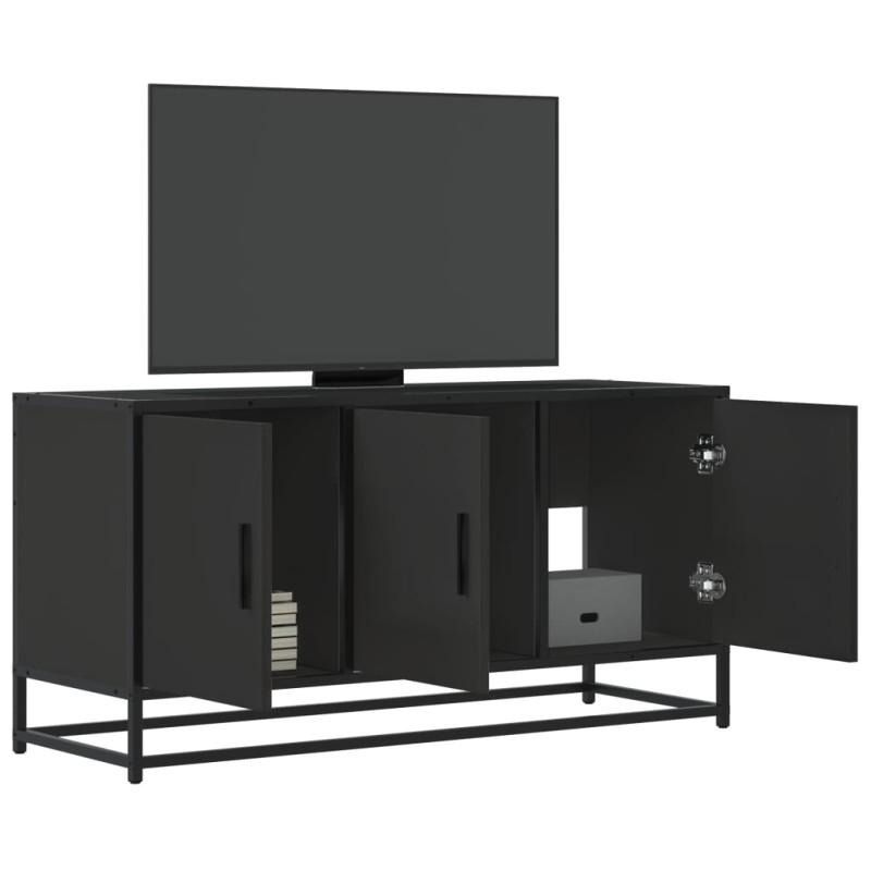 stradeXL TV Cabinet Black...