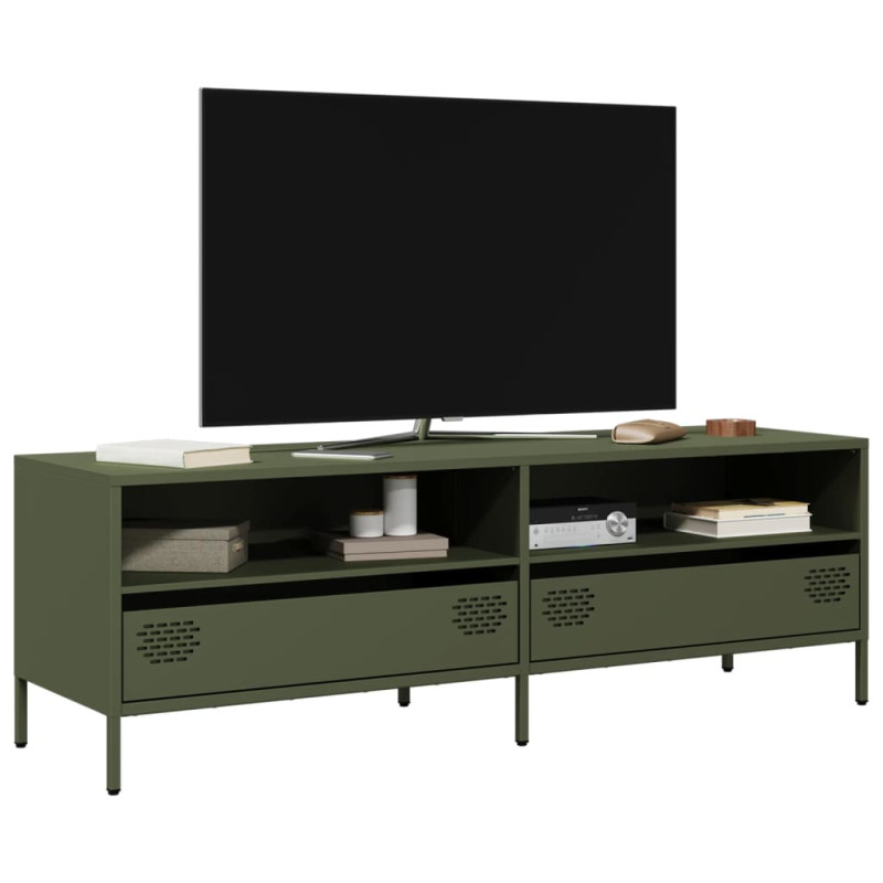 stradeXL TV Cabinet Olive...