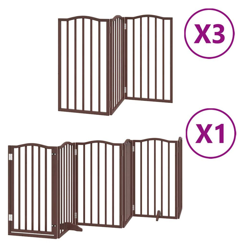 stradeXL Dog Gate with Door...