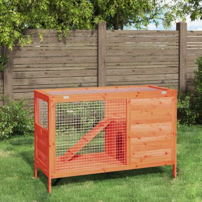 stradeXL Rabbit Hutch Brown...