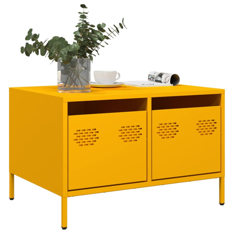 stradeXL TV Cabinet Mustard...