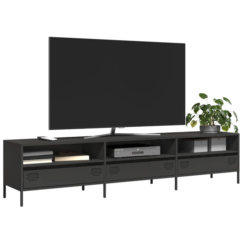 stradeXL TV Cabinet Black...