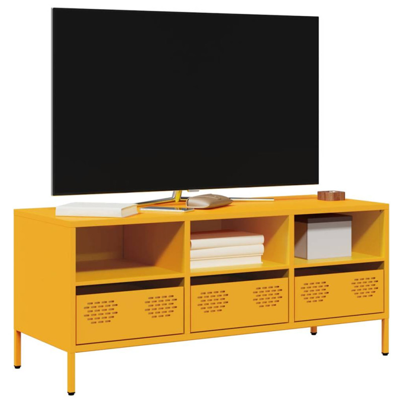 stradeXL TV Cabinet Mustard...