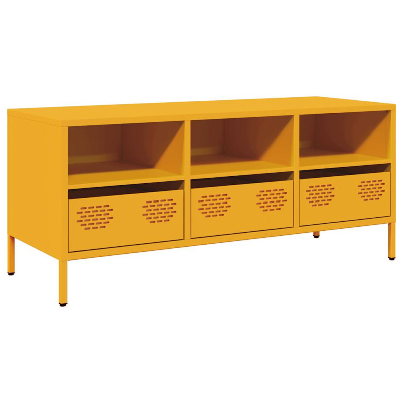 stradeXL TV Cabinet Mustard...