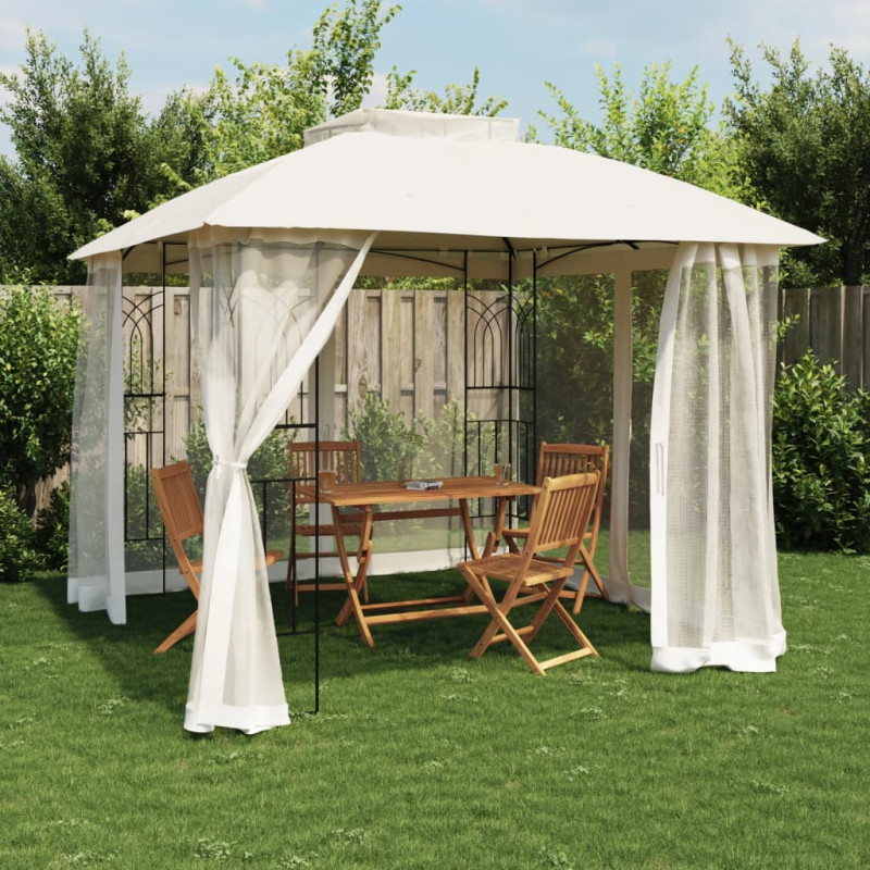 stradeXL Gazebo with Double...