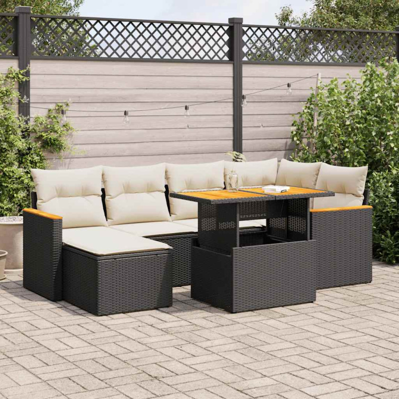 stradeXL 7 Piece Garden...